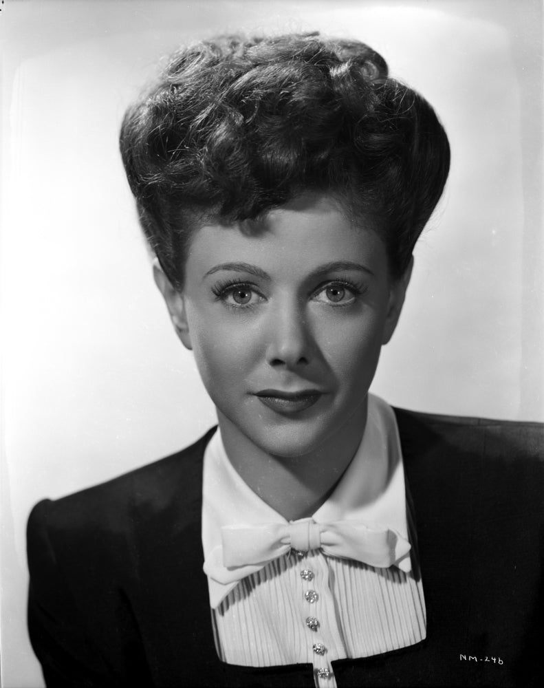 Nancy Marlow Portrait in Blazer Photo Print showcasing elegance.