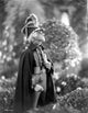 Beau Brummel wearing a coat with a feather hat photo print