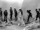 Inside Daisy Clover Group Performance Black and White Photo Print