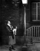 Colleen Moore Holding a Dog Photo Print