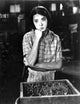 Colleen Moore Photo Print with Hands on Chin, Vintage Elegance