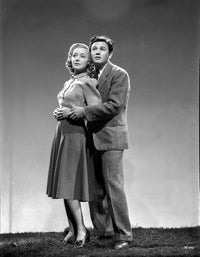 Portrait of John Garfield and Anne Shirley from Saturday's Children - Photo Print