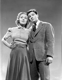 A Portrait of John Garfield and Anne Shirley from Saturday's Children Photo Print