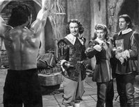 Photo print of a scene from At Sword's Point, showcasing classic cinema.