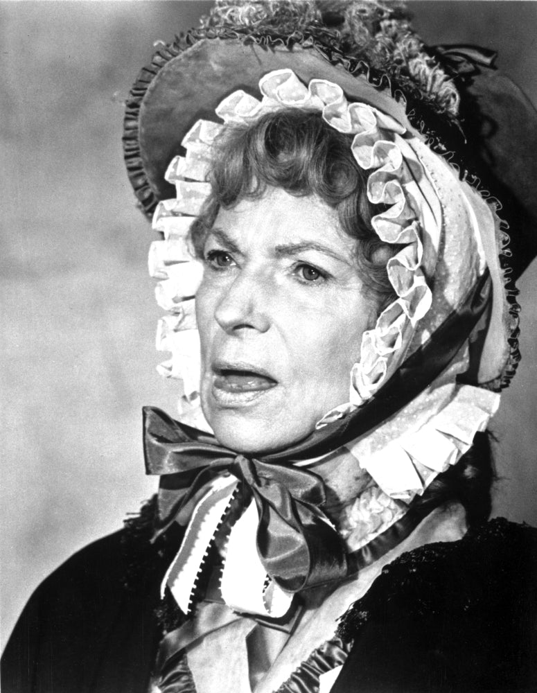 Agnes Moorehead Fierce Face Portrait Photo Print