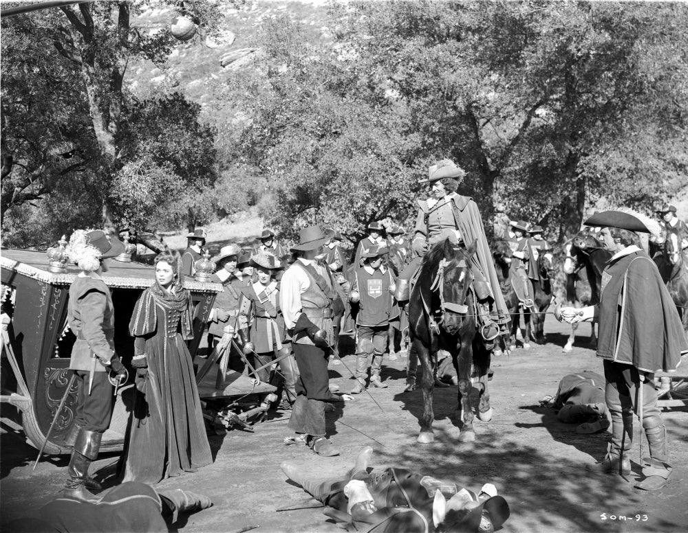 At Sword's Point movie scene photo print showcasing cinematic action.
