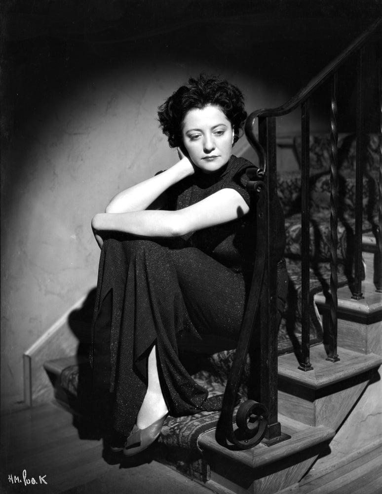 Helen Morgan Sitting on a Stair Photo Print