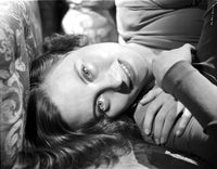 Michele Morgan Crossing Hands Over Shoulder Photo Print