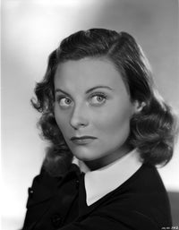 Michele Morgan collar top portrait photo print in multiple sizes