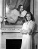 Michele Morgan Photo Print featuring her in a dress