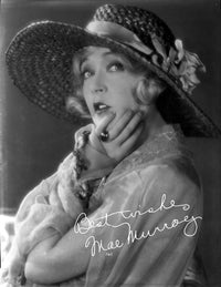 Mae Murray on a Hat Portrait Photo Print, classic vintage photography.