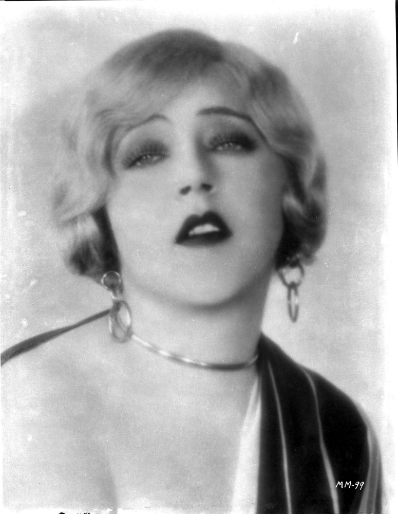Mae Murray Portrait Photo Print showcasing vintage Hollywood glamour