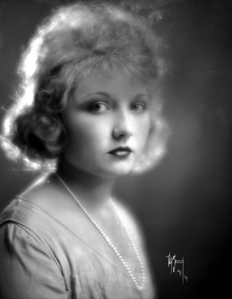 A Portrait Of Eva Novak photo print showcasing captivating beauty.