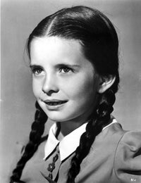 Margaret O'Brien on a Collar Top Photo Print