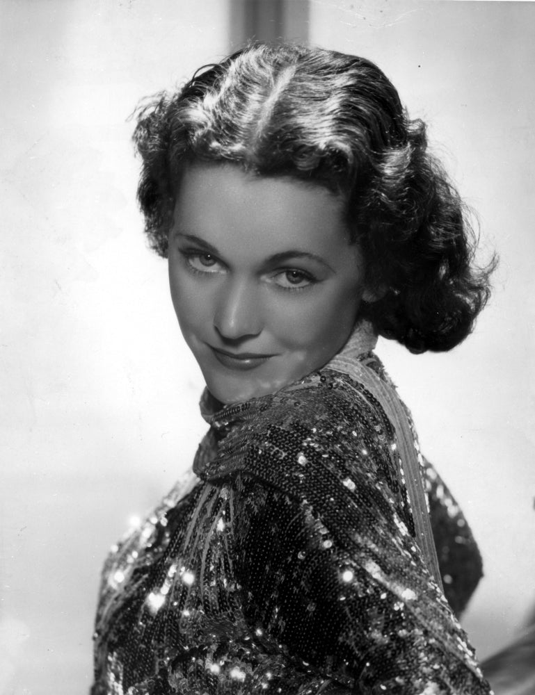 A Portrait Of Maureen O'Sullivan Photo Print capturing classic cinema elegance.