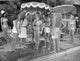 For Singles Only Conversation at Pool Photo Print