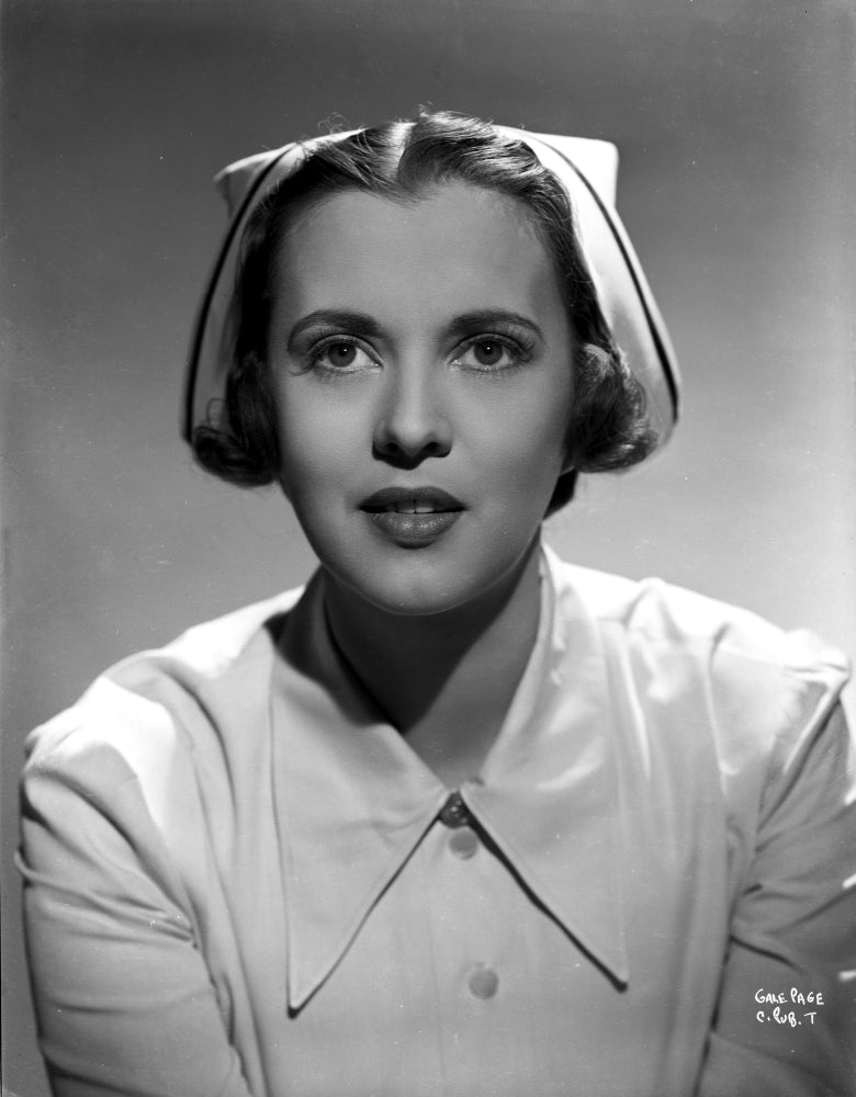 Gale Page Portrait Photo Print showcasing classic beauty