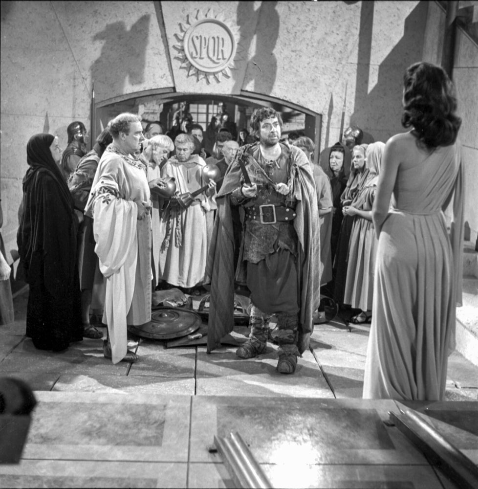 A Scene from Androcles and the Lion Photo Print