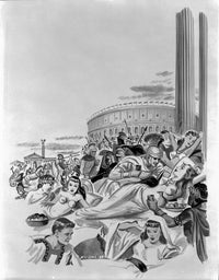 Concept Art from Androcles and the Lion Photo Print