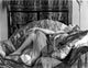Jean Parker smiling on couch photo print
