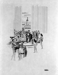 Concept Art from Androcles and the Lion Photo Print