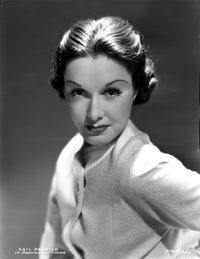 Gail Patrick Long Sleeve Top Sitting Portrait Photo Print