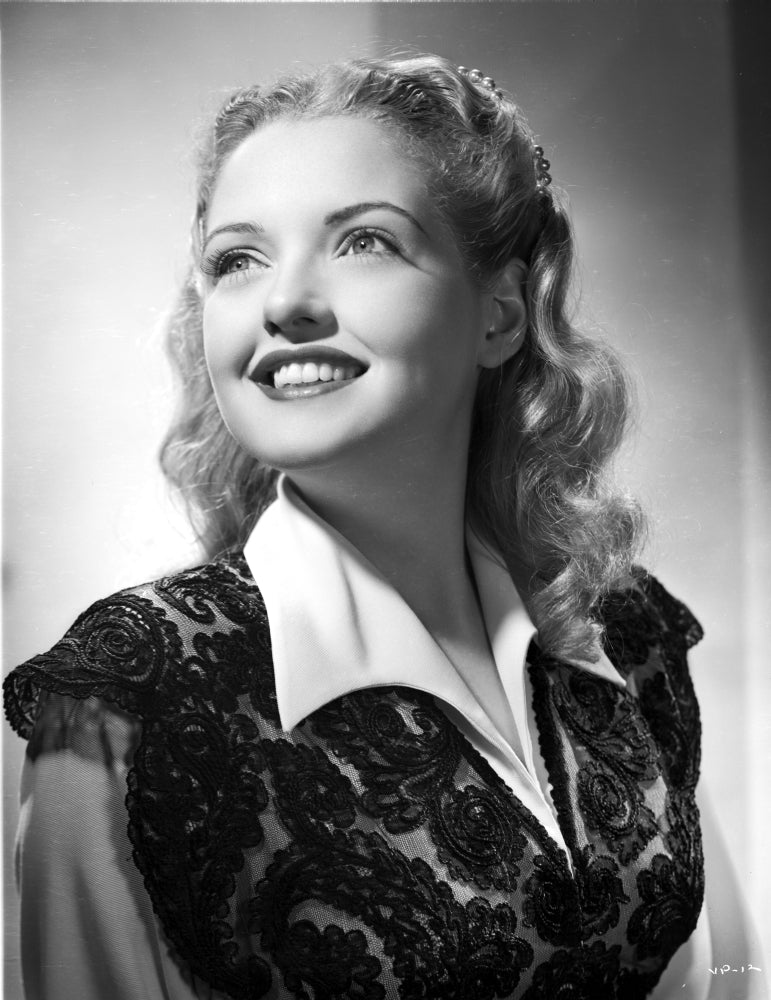 Virginia Patton embroidered top portrait photo print