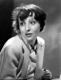 Luise Rainer on a Blazer Photo Print