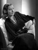Ella Raines leaning photo print showcasing classic Hollywood elegance.