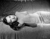 Ella Raines classic photo print in a lying pose