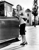 Ella Raines smiling photo print capturing classic Hollywood elegance.