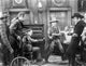 A scene from The Oklahoma Kid photo print showcasing classic Western cinema.