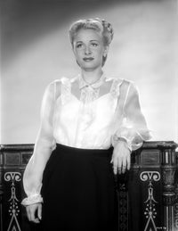 Vera Ralston See Through Top Leaning Photo Print 8x10
