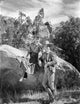 Photo print of a scene from The Oklahoma Kid, vintage cinema decor.