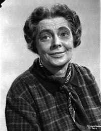 Marjorie Rambeau photo print in a checkered top.