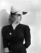 Martha Raye Leaning on the Wall Photo Print in Black Coat