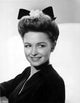 Donna Reed smiling portrait photo print, classic Hollywood art.
