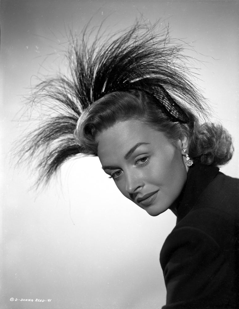 Donna Reed Portrait Photo Print, classic cinema art