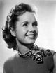 Debbie Reynolds classic portrait photo print in blouse and scarf.
