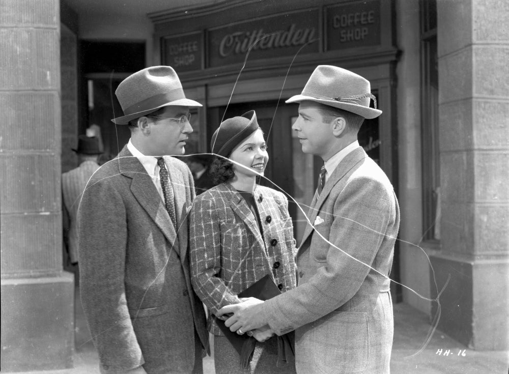 Hollywood Hotel Scene Photo Print capturing classic cinema charm.