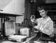 Debbie Reynolds Making Waffles Photo Print - Vintage Hollywood