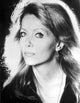 A Portrait of Ingrid Pitt photo print showcasing the iconic actress.