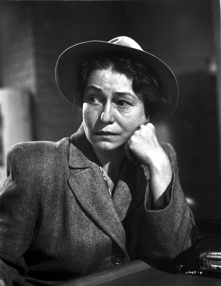 Thelma Ritter Leaning Chin On Hand Classic Photo Print