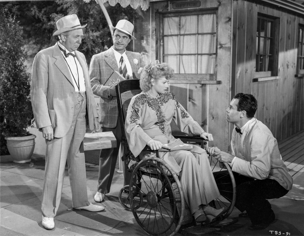 Photo print of a scene from The Big Street movie.