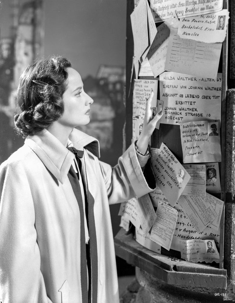 A Scene From Berlin Express Photo Print showcasing classic cinema.