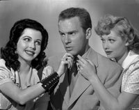 A Portrait for Too Many Girls Photo Print showcasing classic cinema artwork.