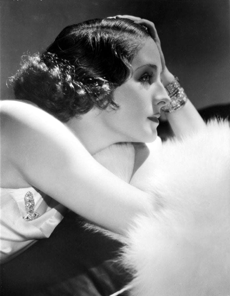 Norma Shearer Classic Photo Print in Lying Pose