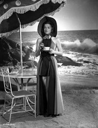 Ann Sheridan High Low Gown Photo Print capturing vintage Hollywood elegance.