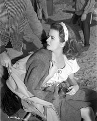 On the Set of The Woman on the Beach Photo Print