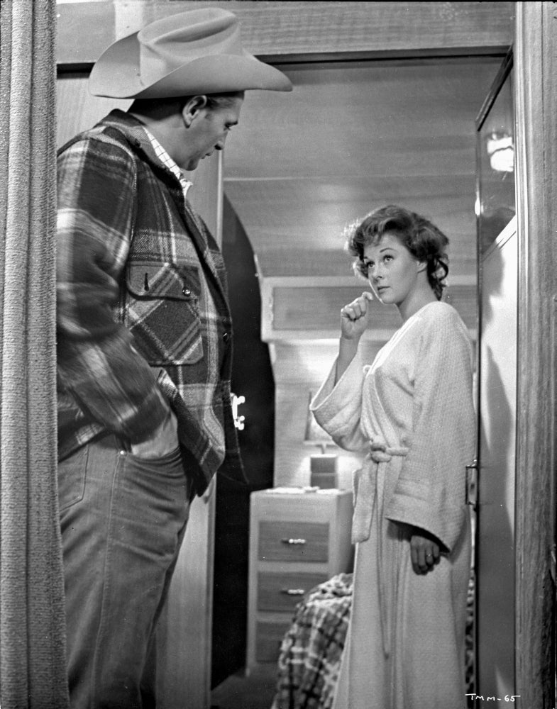 A Scene From the Lusty Men photo print showcasing a classic film moment.